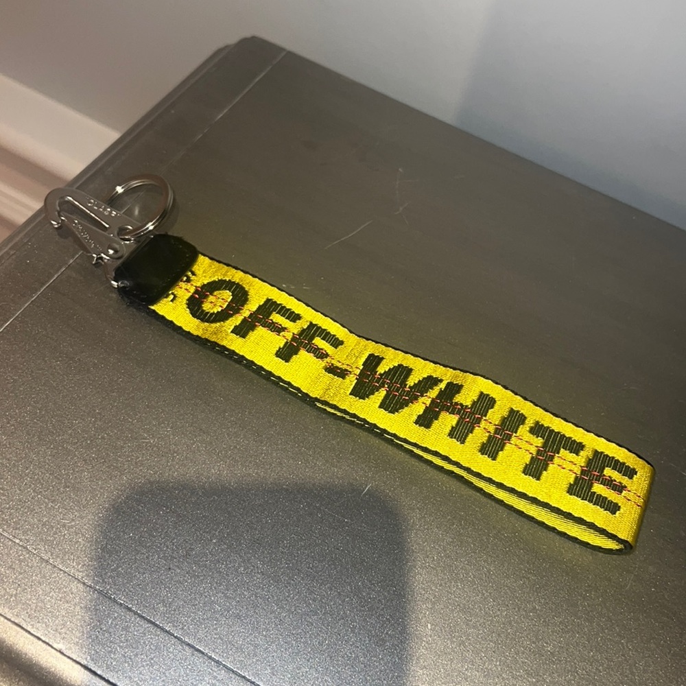 Authentic OFF-WHITE Industrial Keychain / Lanyard